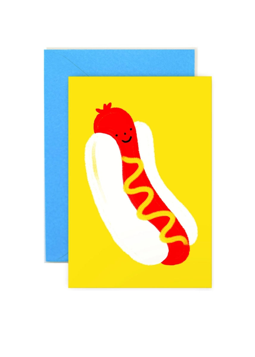 Hot Dog Mini Card