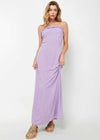 Solange Braided Maxi Dress - Lavender
