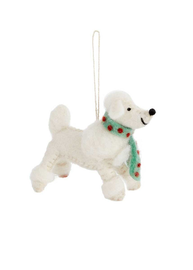 Poodle Doggie Ornament