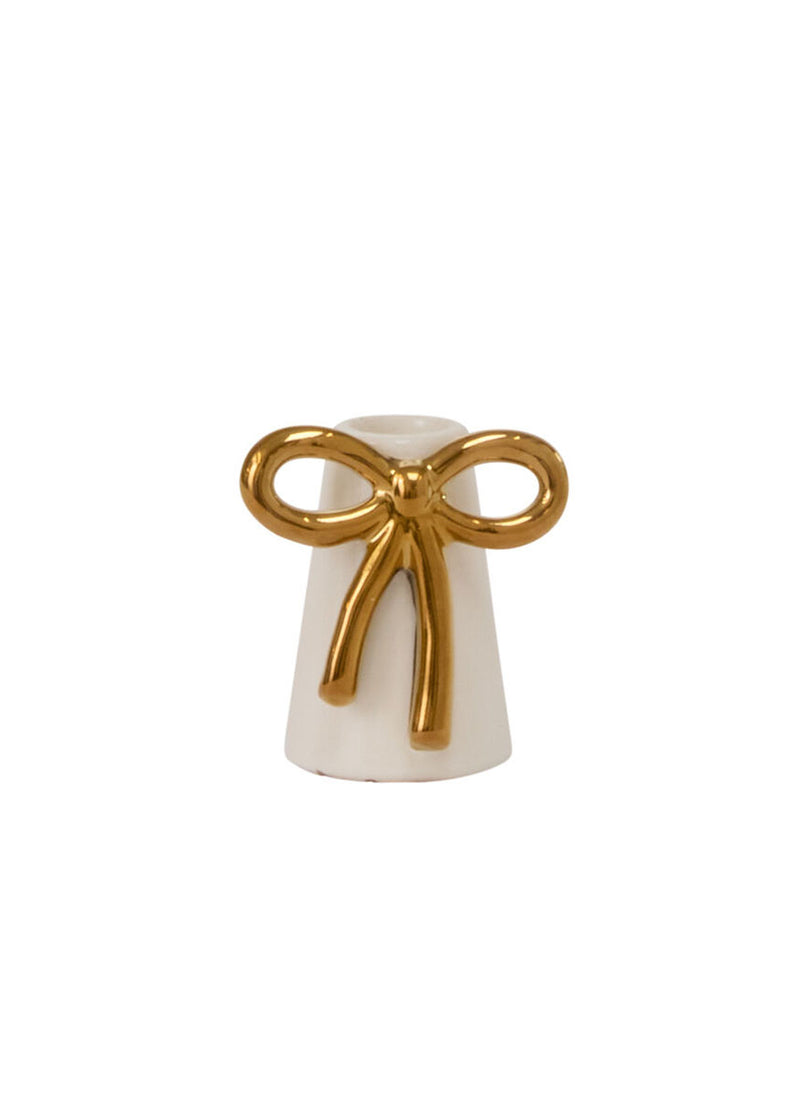 Coquette Bow Candleholder