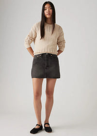 Icon Jean Skirt - Dark Mirror