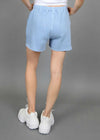Josa Fleece Shorts - Light Blue Denim