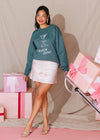 Holiday Spirit Crewneck Sweatshirt - Green