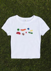 Cubs Icons Baby Tee