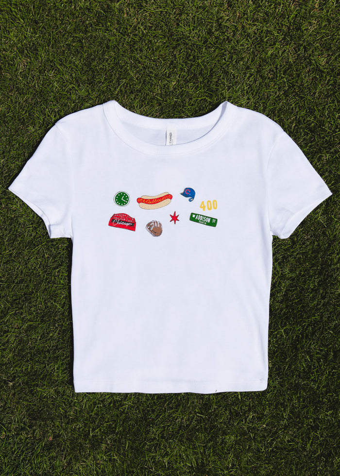Cubs Icons Baby Tee