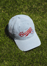 Chicago 1876 Denim Dad Hat - Light Denim