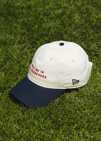 Meet Me In The Bleachers Dad Hat - Ivory & Navy
