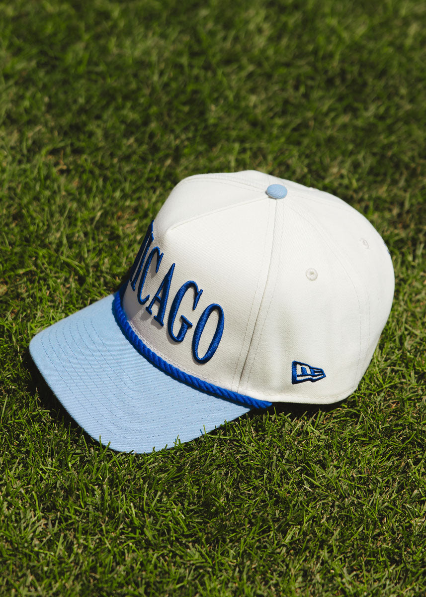 Chicago Two-Tone Rope Hat - Light Blue & Royal
