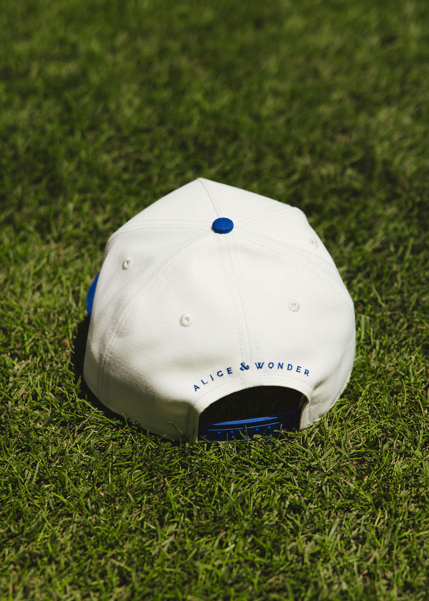 Cubbies Two-Tone Hat - Ivory & Royal