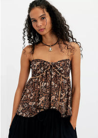 Malia Tube Top - Black Combo