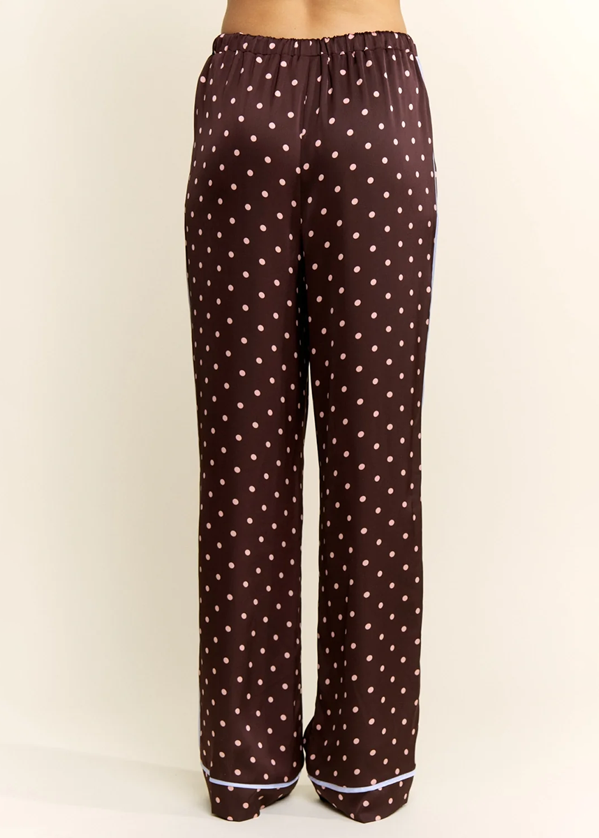 Flora Pants - Dark Brown