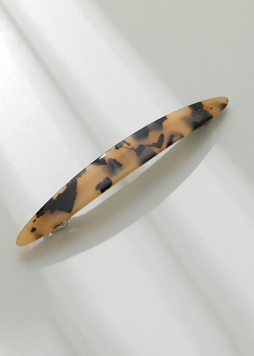 Aimee Core Oblong Oval French Barrette Hair Clip