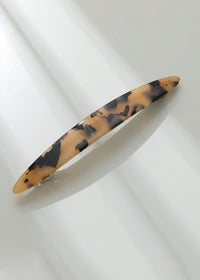 Aimee Core Oblong Oval French Barrette Hair Clip