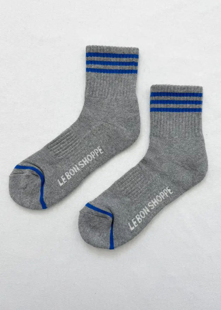 Girlfriend Socks - Grey