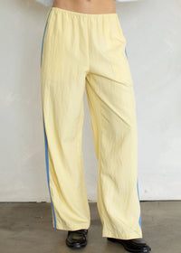 Pull-On Track Pant - Butter