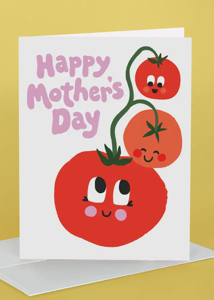 Tomato Family Mother's Day Card