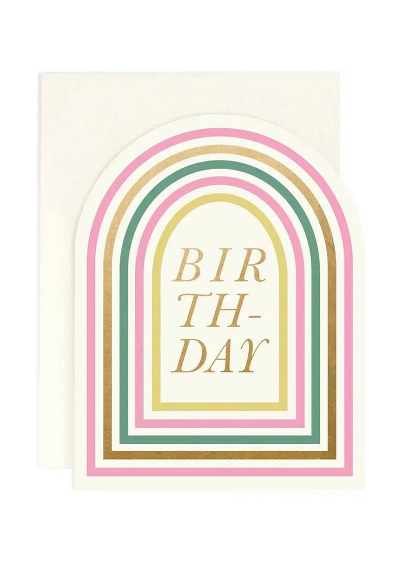 Birthday Arched Card