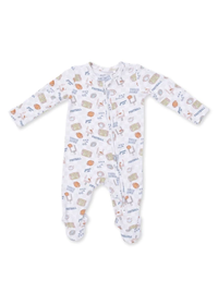 2-Way Zipper Footie - Football Check