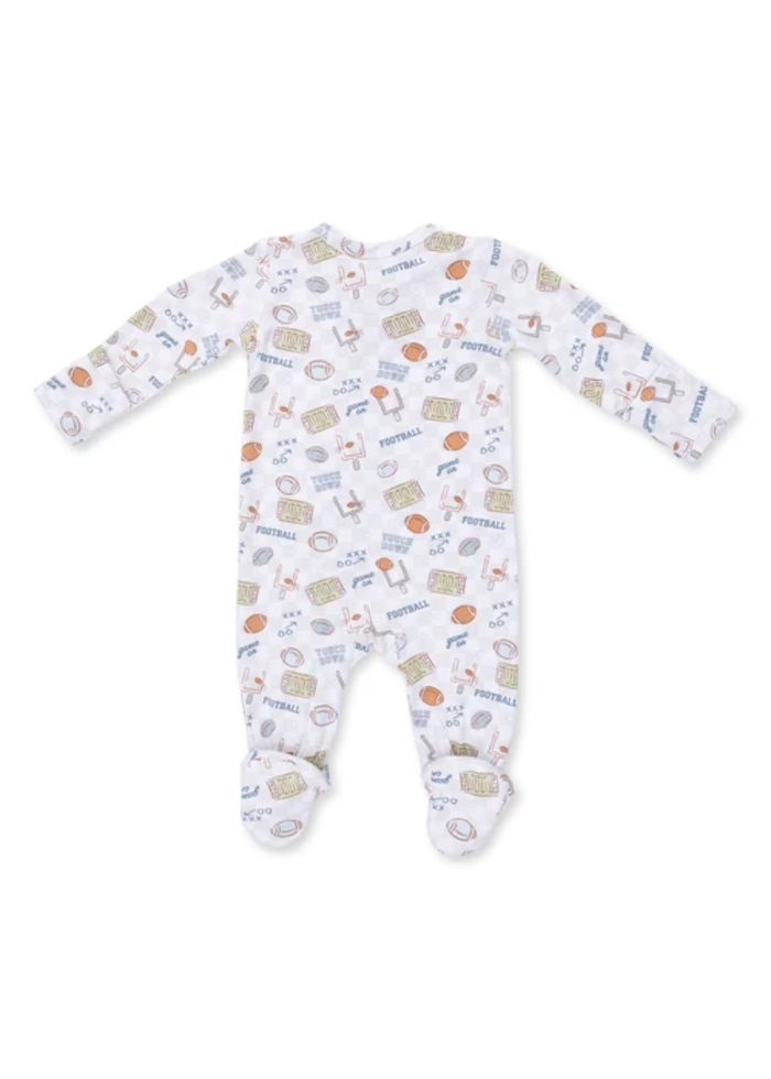 2-Way Zipper Footie - Football Check