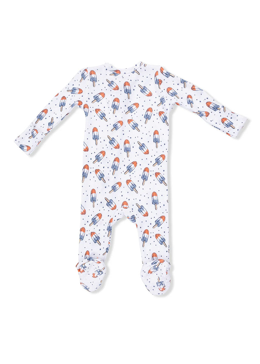 2-Way Zipper Footie - Astropop
