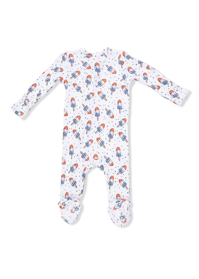 2-Way Zipper Footie - Astropop