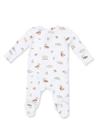 2-Way Zipper Footie - Lake Cuties