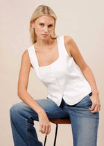 Carmy Vest - White