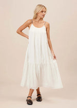 Olencia Flowy Dress - White