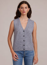 Eleta Knit Vest - Grey