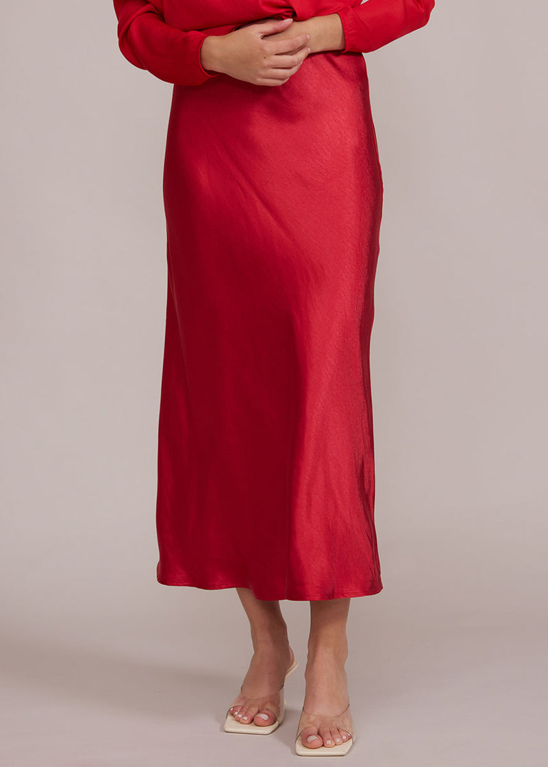 Katianna Maxi Skirt - Red