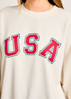 Collegiate USA Sweatshirt - Ivory