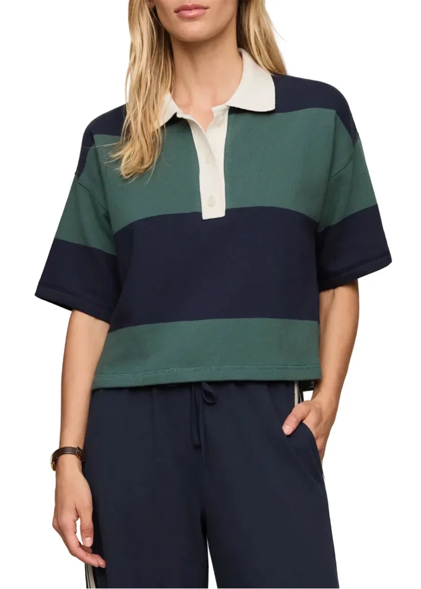 Mariner Polo Top - Eclipse
