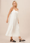 Olencia Flowy Dress - White