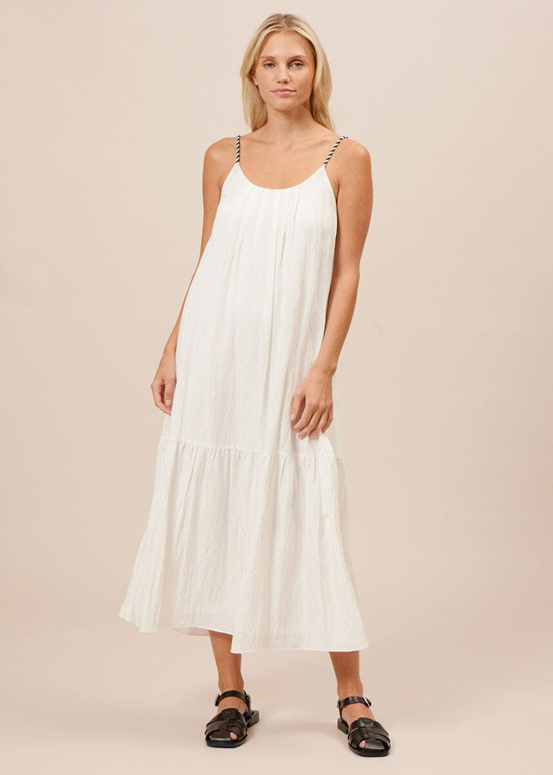 Olencia Flowy Dress - White