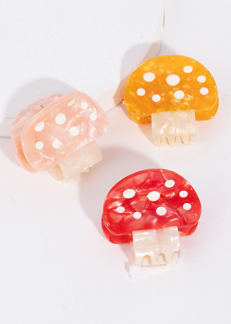 Melanie Mushroom Hair Claw Clip