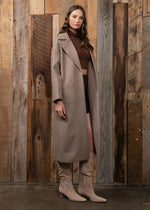 Mirela Longline Coat - Mocha