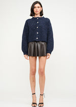 Rachel Oversized Cardigan - Navy