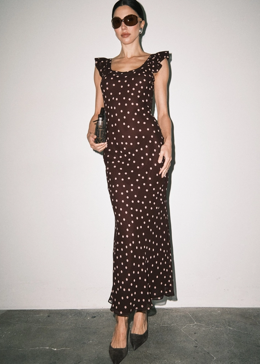 Mora Maxi Dress - Mulberry