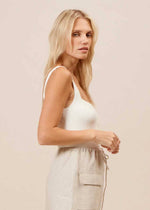 Santorini Knit Top - White