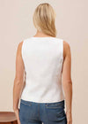 Carmy Vest - White