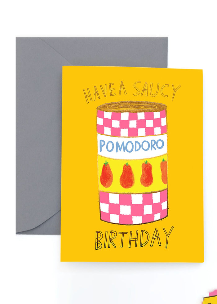 Pomodoro Birthday Card