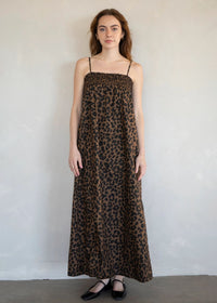 Marty Maxi Dress - Leopard