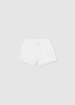 Cora Baby Chenille Shorts - White