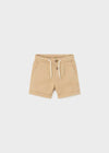 Theo Baby Linen Shorts - Cookie