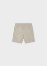 Liam Boys Linen Shorts - Semolina