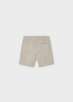 Liam Boys Linen Shorts - Semolina