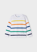 Max Boys Striped Sweater - Multicolor