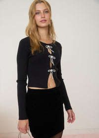Imogene Knit Top - Black