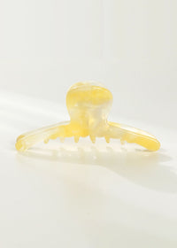 Marbled Yellow Large Claw Clip