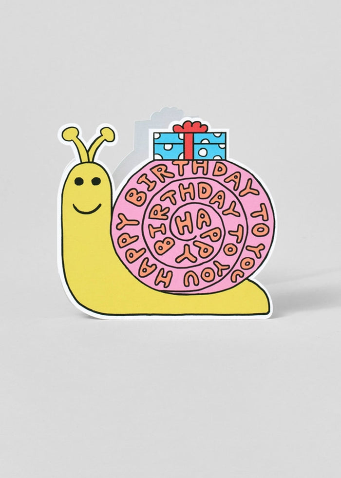 Birthday Snail Card